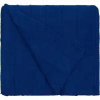 Плед Rombus, темно-синий (кобальт)