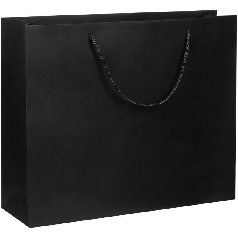 Пакет бумажный Arc L, черный