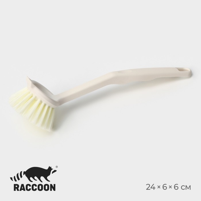 Щётка для мытья посуды Raccoon Breeze, 24×6 см, ворс 2,5 см Щётка для мытья посуды Raccoon Breeze, 24×6 см, ворс 2,5 см