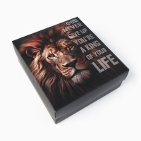 Подарочный набор термос и носки 3 пары KAFTAN King, р. 41-44 (27-29 см) Подарочный набор термос и носки 3 пары KAFTAN King, р. 41-44 (27-29 см)