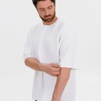 Джемпер с коротким рукавом Siluetti Volumica, молочно-белый, размер M/L