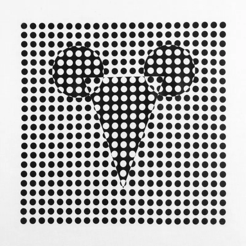 Свитшот Optical Mouse, белый, размер S