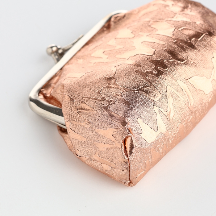 Кошелёк женский на фермуаре, цвет бронзовый Кошелёк женский на фермуаре, цвет бронзовый