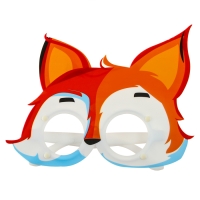 Карнавальная маска &laquo;Белочка&raquo;