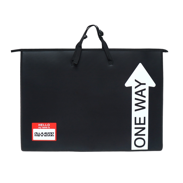 Папка для чертежей и рисунков А2, 650 х 470 х 110 мм, с ручками, пластиковая, молния сверху, Феникс Папка для чертежей и рисунков А2, 650 х 470 х 110 мм, с ручками, пластиковая, молния сверху, Феникс "Панк"