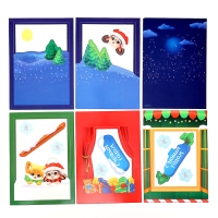 Объемная аппликация на новый год «С Новым Годом», новогодний набор для творчества Объемная аппликация на новый год «С Новым Годом», новогодний набор для творчества