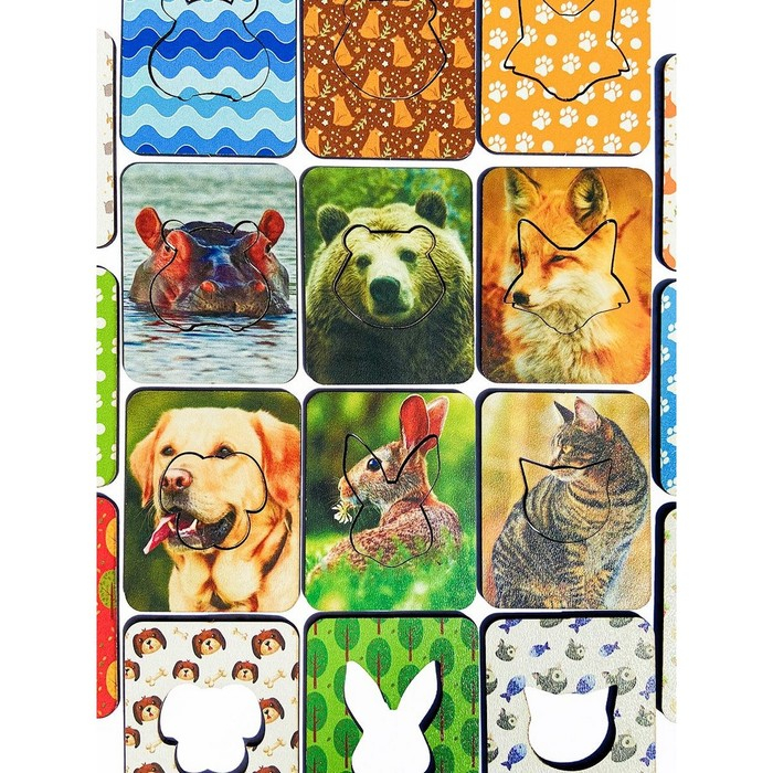 Доски Сегена &laquo;Животные&raquo;, набор 18 шт.