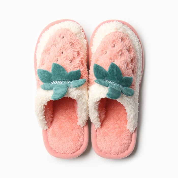 Тапочки женские размер 40-41, цвет розовый