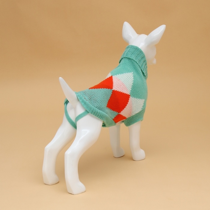 Свитер "Весеннее настроение",  XL (ДС 34, ОШ 34, ОГ 32-51 см)