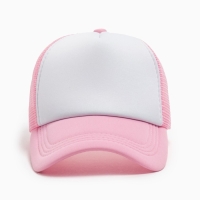 Бейсболка женская с сеткой MINAKU, цвет светло-розовый, размер 56-58 Бейсболка женская с сеткой MINAKU, цвет светло-розовый, размер 56-58