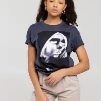 Футболка &laquo;Меламед. Kurt Cobain&raquo;, темно-серая, размер XXL