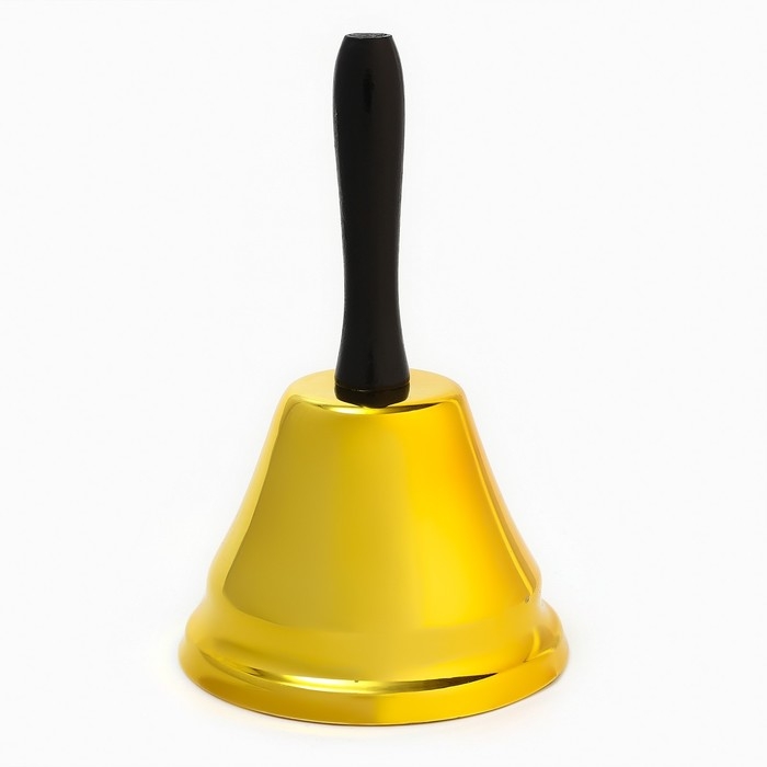 Колокольчик настольный, 9 х 14.5 см, золото Колокольчик настольный, 9 х 14.5 см, золото