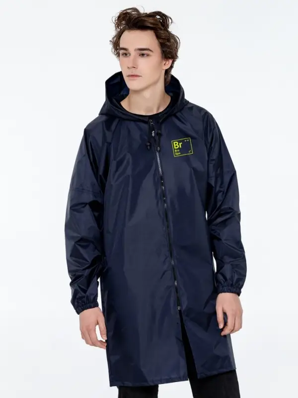 Дождевик &laquo;Бро&raquo;, темно-синий, размер S