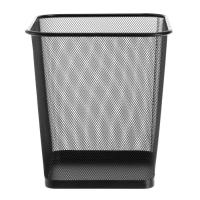 Корзина для бумаг 20л Berlingo "Steel&Style", сетчатая, металл, квадр основ, черная 287211 Корзина для бумаг 20л Berlingo "Steel&Style", сетчатая, металл, квадр основ, черная 287211