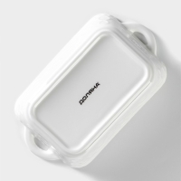 Форма для выпечки из жаропрочной керамики Доляна «Ланзо», 16×9,2 см, цвет белый Форма для выпечки из жаропрочной керамики Доляна «Ланзо», 16×9,2 см, цвет белый