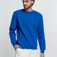 Свитшот унисекс Delta, ярко-синий, размер S