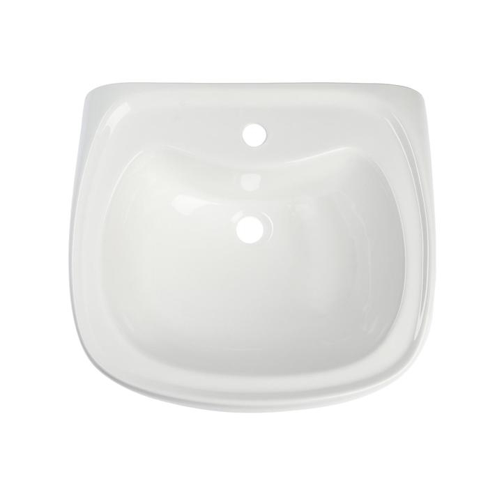 Умывальник ЛЗСФ "Водолей", ширина 570 мм, с отверстием под смеситель