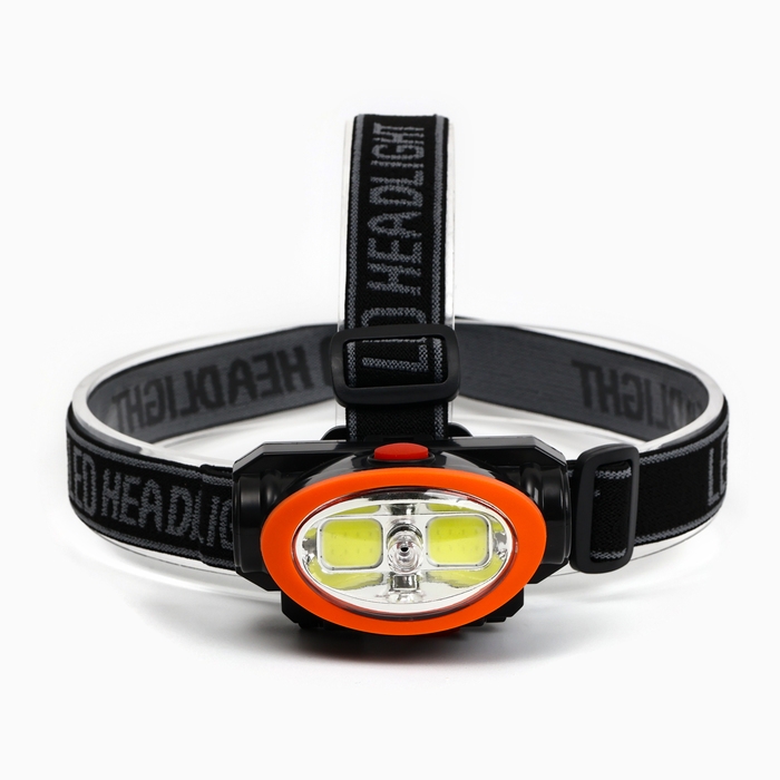 Фонарь налобный аккумуляторный, 5Вт, 1200 мАч, 120 лм, 2 режима, лазер, 5 х 6.5 см, красный Фонарь налобный аккумуляторный, 5Вт, 1200 мАч, 120 лм, 2 режима, лазер, 5 х 6.5 см, красный