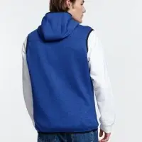 Жилет с капюшоном унисекс Gotland, синий, размер M