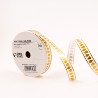 Новый год. Лента для декора и подарков новогодняя новогодняяя "Елочки", 1,5см х 45м. Новый год. Лента для декора и подарков новогодняя новогодняяя "Елочки", 1,5см х 45м.