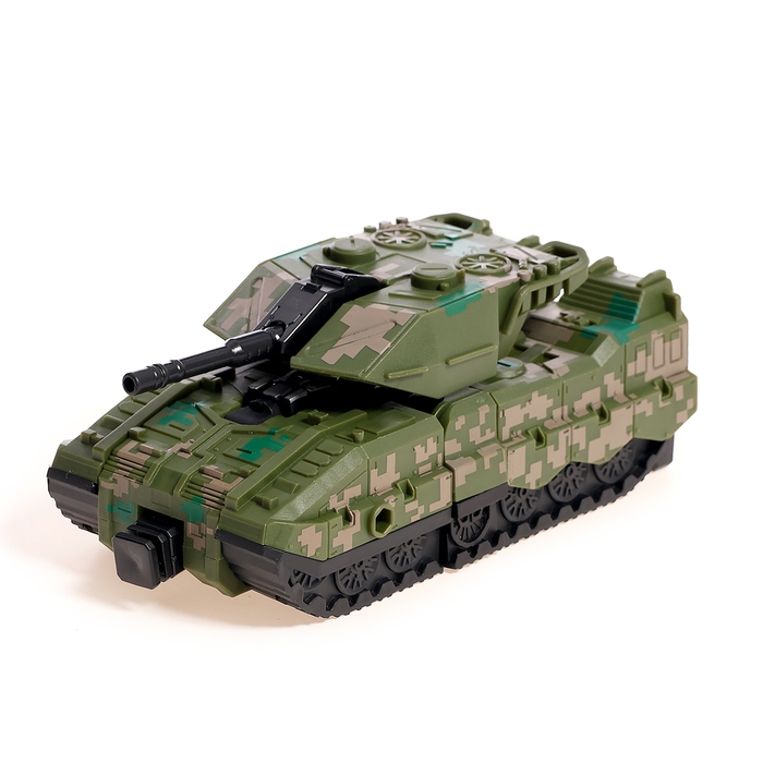 Робот &laquo;Танк&raquo;, трансформируется, цвет МИКС