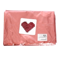 Шар фольгированный 42" &laquo;Сердце&raquo;, поп-ит, цвет розовый, под воздух