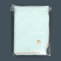 Пелёнка для животных многоразовая впитывающая, 70 х 90 см, зелёная Пелёнка для животных многоразовая впитывающая, 70 х 90 см, зелёная