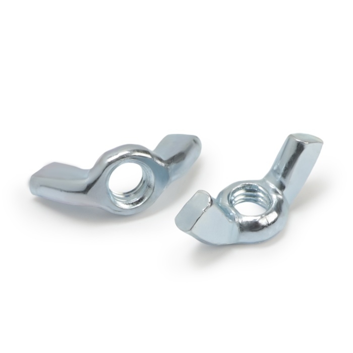 Гайка-барашек ТУНДРА, с округлыми лепестками, DIN 315, оцинкованная, М6, 100 шт Гайка-барашек ТУНДРА, с округлыми лепестками, DIN 315, оцинкованная, М6, 100 шт