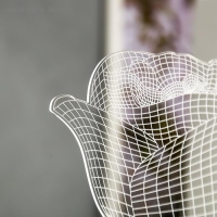 Светильник "Роза" LED RGB от сети RISALUX Светильник "Роза" LED RGB от сети RISALUX