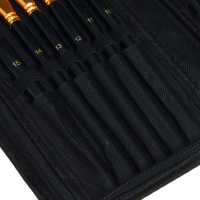 Набор кистей Calligrata, нейлон, 15 штук, в пенале-подставке