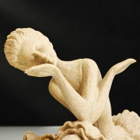 Статуэтка полистоун &laquo;Балерина&raquo; белый 33 х 18 х 18 см