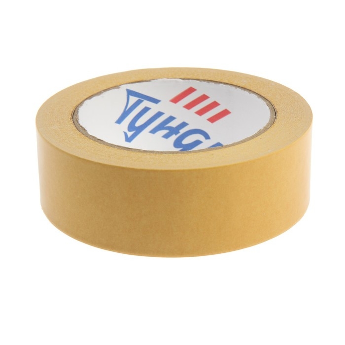 Лента двусторонняя ТУНДРА, клейкая, полипропиленовая, белая основа, 90 мкм, 36 мм х 25 м Лента двусторонняя ТУНДРА, клейкая, полипропиленовая, белая основа, 90 мкм, 36 мм х 25 м