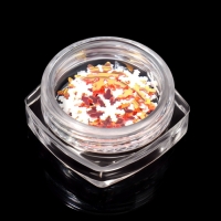 Новый год! Пайетки для декора &laquo;Снежок&raquo;, цвет серебристый/медный