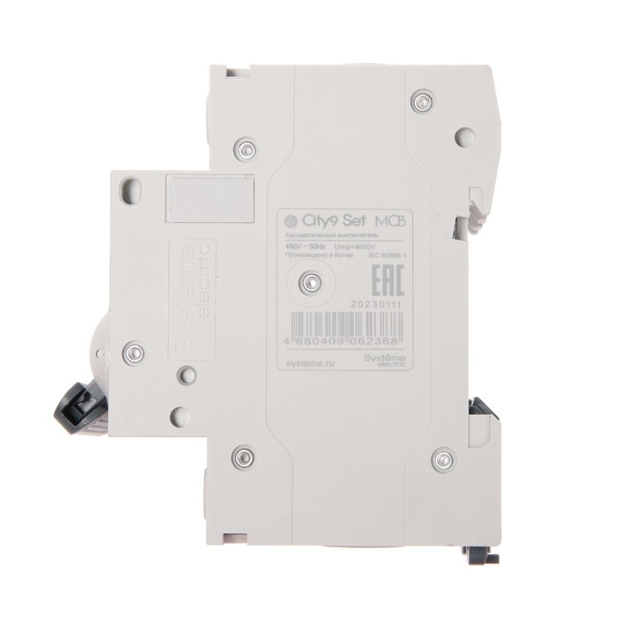 Автоматический выключатель SE City9 Set, С, 10 А, 3P, 4.5 kA, 400 В Автоматический выключатель SE City9 Set, С, 10 А, 3P, 4.5 kA, 400 В