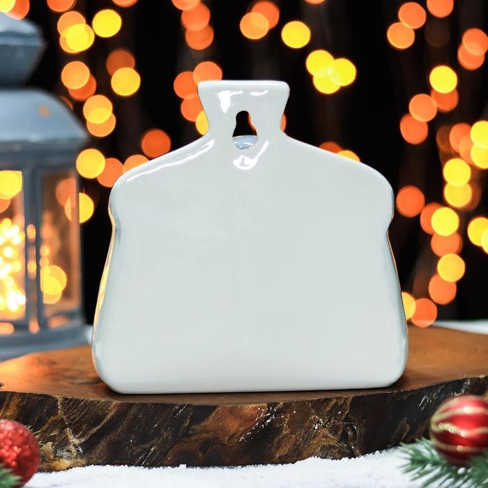 Солонка Доляна &laquo;Рождественский снеговик&raquo;, 600 мл, 14&times;10&times;14 см