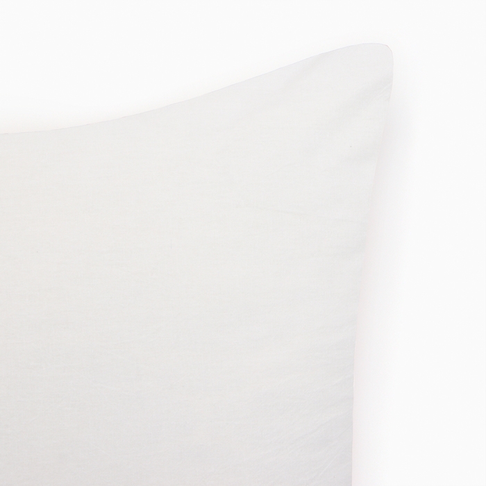 Наволочка Этель 50*70см, цв.белый, 100% жатый хлопок, 140гр/м2