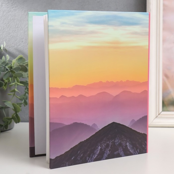 Фотоальбом на 200 фото 10х15 см, пластик. листы "elegant landscape" Счастье