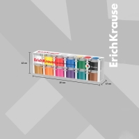 Гуашь 6 цветов х 15 мл, Erich Krause Basic, в эконом упаковке, картонный рукав Гуашь 6 цветов х 15 мл, Erich Krause Basic, в эконом упаковке, картонный рукав