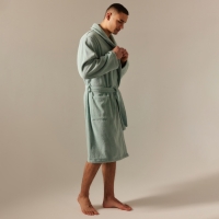 Халат махровый мужской SL HOME: Basic "Аззура", размер L, 100% хлопок, 420 г/м2 Халат махровый мужской SL HOME: Basic "Аззура", размер L, 100% хлопок, 420 г/м2