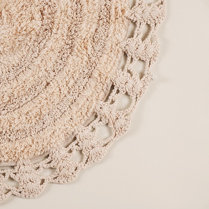 Ковер для ванны SL Home, хлопок, 60×90 см, цвет белый Ковер для ванны SL Home, хлопок, 60×90 см, цвет белый