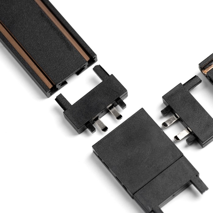 Коннектор ультратонкий т-образный черный 4,6х3,6х0,6 см Коннектор ультратонкий т-образный черный 4,6х3,6х0,6 см