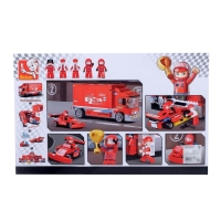 Конструктор &laquo;Гоночный бокс&raquo;, 2 в 1, 557 деталей