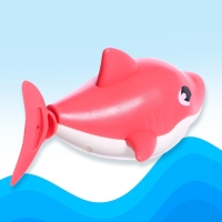 Заводная игрушка водоплавающая «Акулёнок», цвета МИКС Заводная игрушка водоплавающая «Акулёнок», цвета МИКС