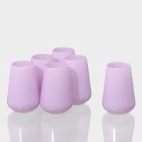 Набор стаканов &laquo;Сандра&raquo;, 380 мл, 6 шт, цвет микс