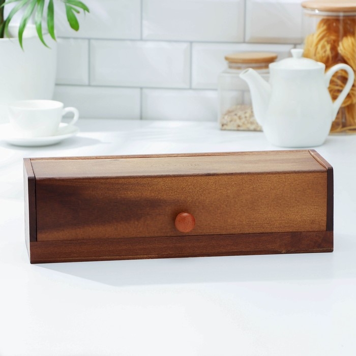 Чайный домик, 35,8×13×10 см, тропическая акация Чайный домик, 35,8×13×10 см, тропическая акация