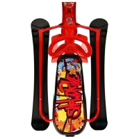 Снегокат &laquo;С граффити&raquo;, СНК/GR, цвет красный