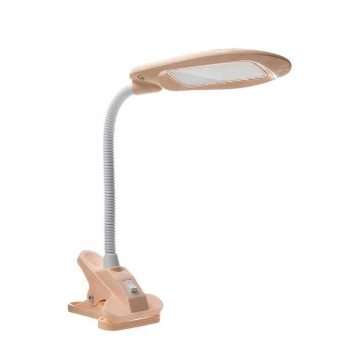 Настольная лампа "Лантрес" LED 3,5Вт USB розовый 8,8х11х47 см RISALUX