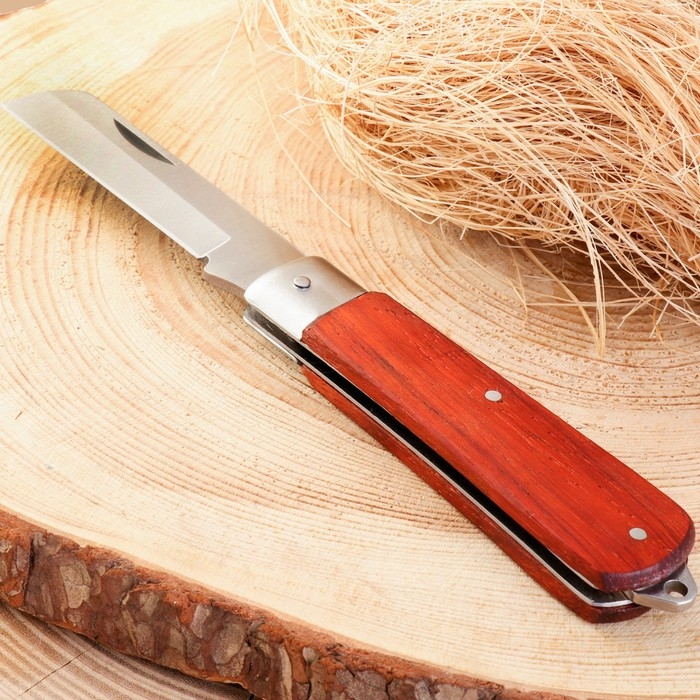 Нож складной Нож складной "Брич", клинок 82мм/3мм, рукоять дерево