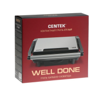 Электрогриль Centek CT-1469, 1600 Вт, антипригарное покрытие, 25.4х17.8 см Электрогриль Centek CT-1469, 1600 Вт, антипригарное покрытие, 25.4х17.8 см