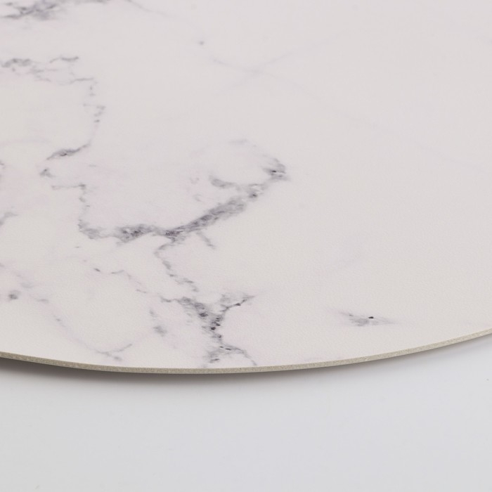 Салфетка сервировочная, плейсмат &laquo;Мрамор&raquo;, d=38 см